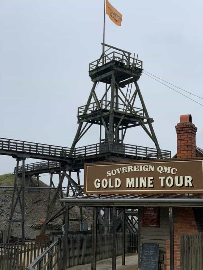 Sovereign Hill Gold Mine Tour 疏芬山金礦之旅